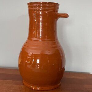 Colonial Williamsburg Pottery Wren Bottle Bird House Glazed Terra Cotta Unused